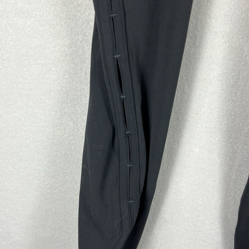 Athleta High Rise Leggings w/Mesh Cut Outs  Womens Size Small Black Ankle Length - Picture 5 of 12